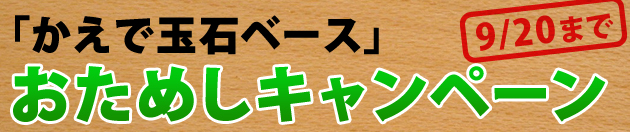 �u�����ŋʐ΃x�[�X�v�����߂��L�����y�[���y���Ԍ���z